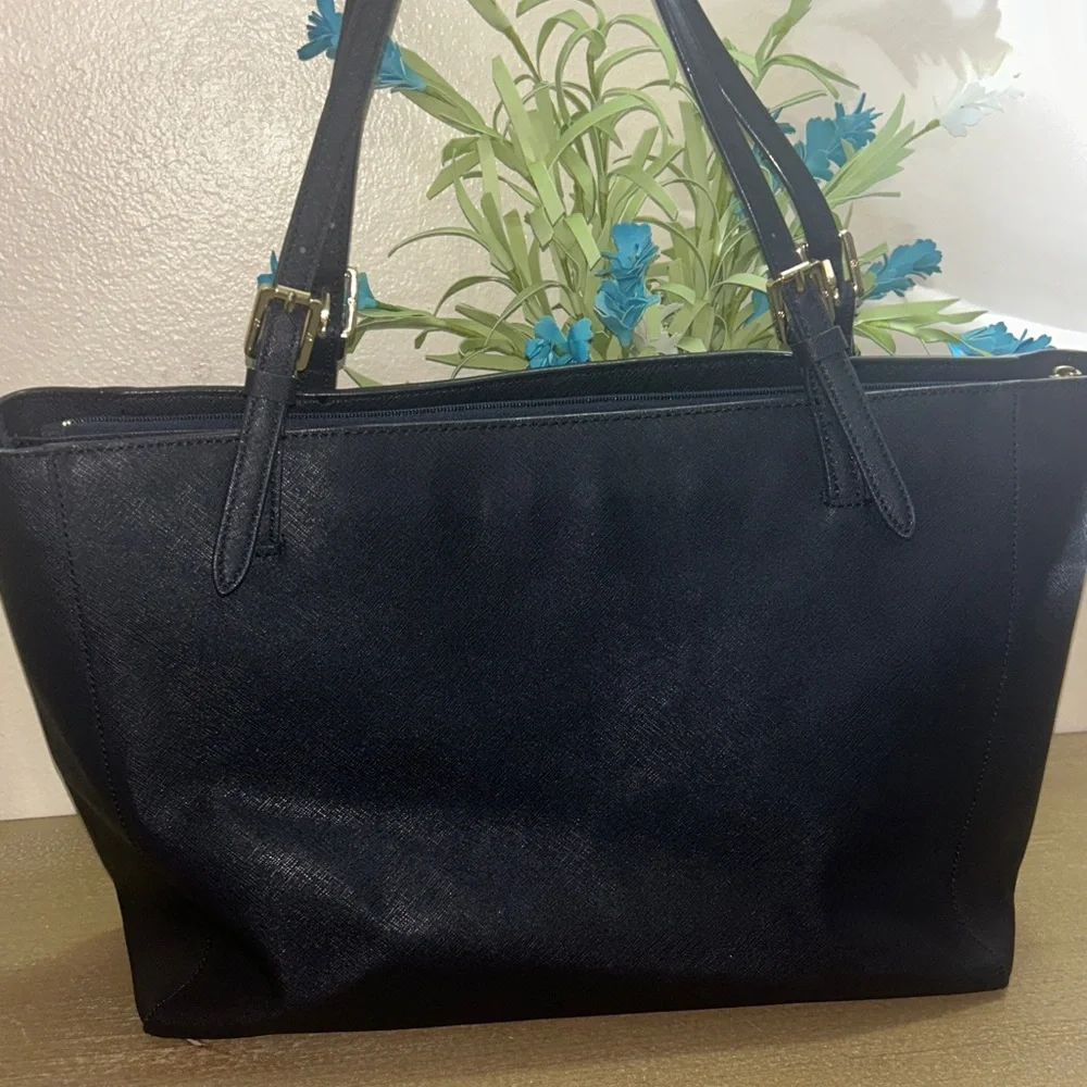 TORY BURCH Saffiano Leather York Buckle Tote - Picture 13 of 13
